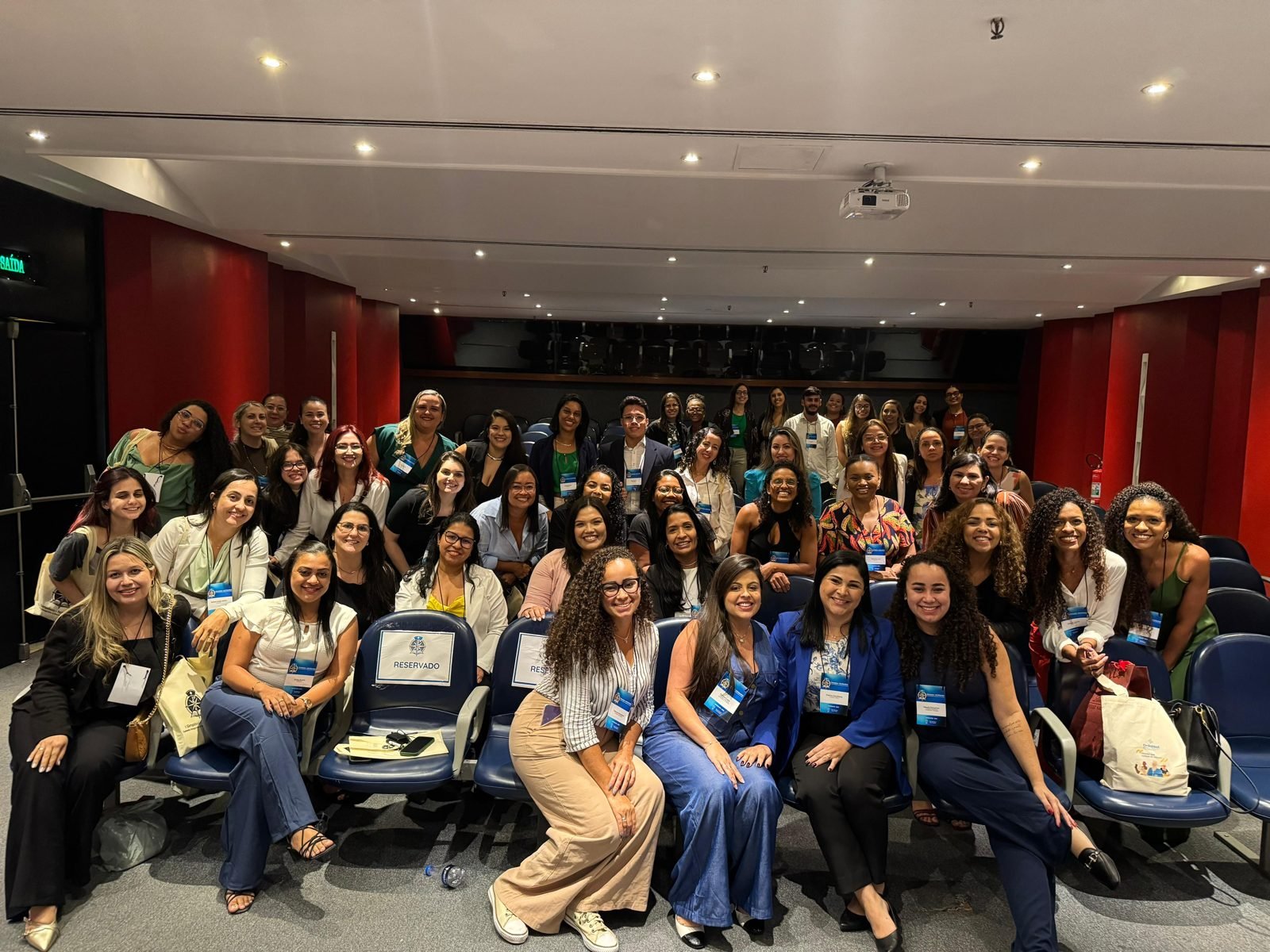 Participantes do I Simpósio NavegaRio reunidos no auditório